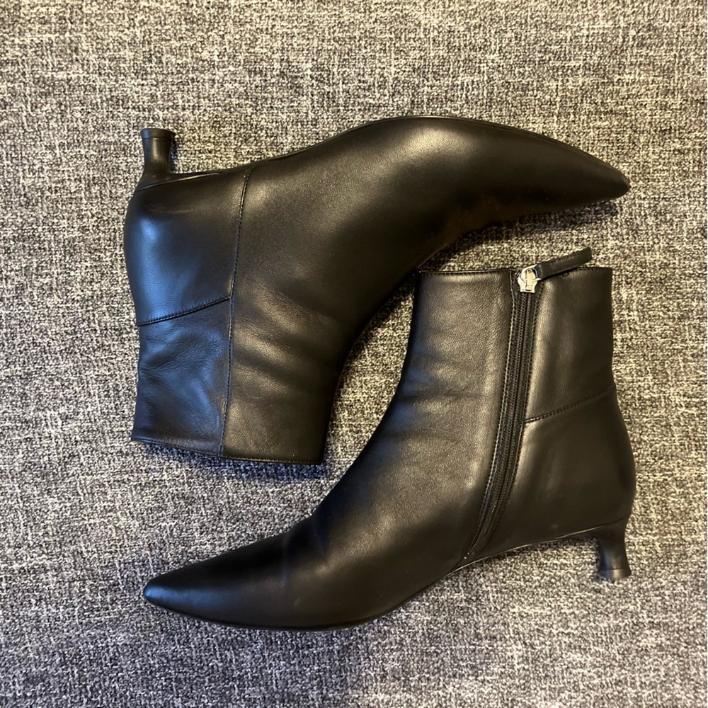 Everlane Kitten Heel Ankle Boots